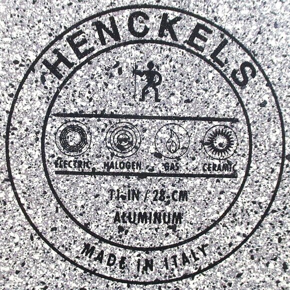 HENCKELS CAPRI GRANTIUM 11" ALUMINUM NONSTICK  SAUTÉ W/LID - Picture 9 of 16